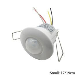 2024 Intelligent stil droog contact 12V-24V Mini ingebedde infrarood inductie van menselijk lichaam schakelaar Home Reed Pipe Signal1.voor thuisautomatiseringssysteem