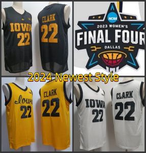 2024 Iowa Hawkeyes basketbal dames mannen jeugdjersey 22 caitlin clark goed