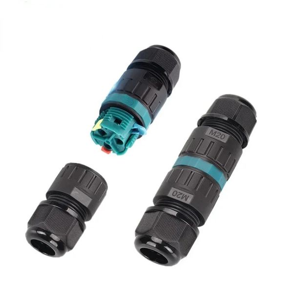 2024 IP68 Conector impermeable de forma de agua I/T 2/3/5 Conectores de alambre de alfiler Tornillo rápido Terminales de empuje de la caja de unión eléctrica Diy Vaya a