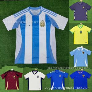 2024 Italia Alemania Brasil Francia Portugal y el equipo nacional de Inglaterra Home and Away Football Jersey