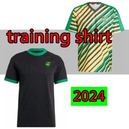 2024 Jamaïque Soccer Jerseys 2023 2025 Home Away Retro Football Shirt EARLE WHITMORE DAWES SINCLAIR ANTONIO NICHOLSON Uniformes de formation 23 24 25 Pré-match