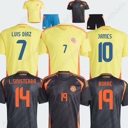 2024 JAMES LUIS DIAZ Copa America maillots BORRE L.SINISTERRA FALCAO maillots de football 24 25 CORDOBA J.LERMA D.SANCHEZ MATHEUS maillot kit enfant version joueur