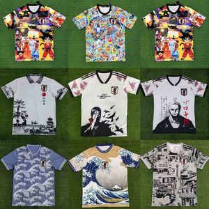 2024 Japan voetbaltruien cartoon shirt isagi atom minamino asano doan kubo ito draken jersey Japanse speciale uniform voetbaltop shirts