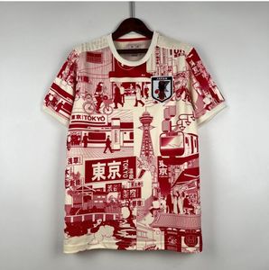 2024 JapAn Soccer Jerseys Cartoon UEDA ITO ISAGI ATOM TSUBASA MINAMINO DOAN KUBO MITOMA TOMIYASU ENDO NAKATA 23 24 Uniforme japonais Chemise de football T Dragon chinois 01