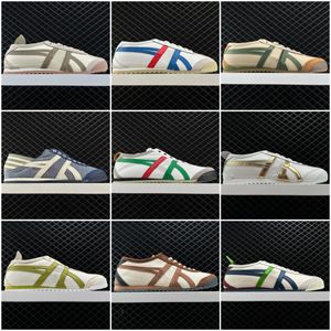 2024 Japan Tiger Birch Sneakers Mexico Off 66 Dames Heren Ontwerpers Lifestyle Canvas Schoenen 66 Rood Geel Beige Lage Instappers Loafer Groen Mode