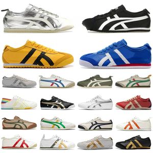 2024 Japan Tiger Shoes Mexico 66 Sneakers Designers Chaussures en toile noir blanc bleu rouge jaune beige bas mexico66 Trainers pour hommes et femmes