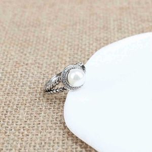 2024 Sieraden Vintage Parel Mode Kwaliteit Vrouwen Draad Gedraaide Imitatie Ring Hoge Designer AAA Design Ringen voor Dames Verlovingscadeau