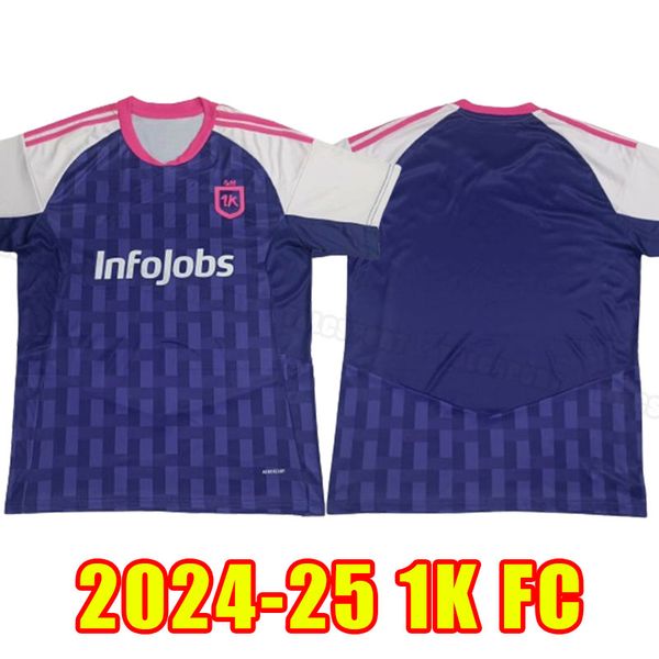 2024 K1 FC Mens Soccer Jerseys Home Football Shirts Adult Court Uniforms 2025 24 25 King League Livraison gratuite