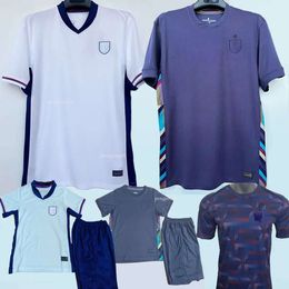 2024 KANE Inglaterra Euro 24 25 Hombres Kit para niños 4XL MEAD Camisetas de fútbol STERLING RASHFORD SANCHO GREALISH MONTE FODEN SAKA Boy Pre Match Training Camiseta de fútbol 92 96