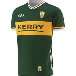 2024 Kerry GAA Home Jersey Shirt Mens Rugby Jersey maat S-5XL Aangepaste naam en nummer