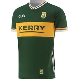 2024 Kerry GAA Home Jersey Shirt Mens Rugby Jersey maat S-5XL Aangepaste naam en nummer 240424