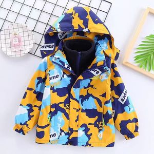 2024 kinderdesigner winterski-jassen meisjes winddichte softshell fleece hoodies jas outdoor jongensjas