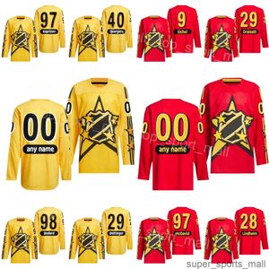 2024 Enfants Femme Homme All-Star Hockey 22 Oliver Bjorkstrand Jersey 35 Thatcher Demko 43 Quinn Hughes 9 JT Miller 40 Elias Pettersson 9 Jack Eichel 37 Connor Hellebuyck