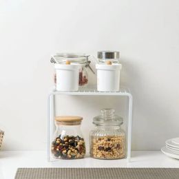 2024 Keukenopslagrek Kast plank Gerecht DROGE RAAK SPICE JARS HOLDER STROOTEN FLESSEN SPELEN SPICE RACK Kitchen Organisator zeker, hier, hier