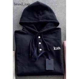 2024 Kith Fashion Brand Designer Borduurwerk Kith Hoodie Sweat Shirts Men Dames Dames Box Hooded Sweatshirt Quality Inside Tag Favoriete The New Listing Best 8642