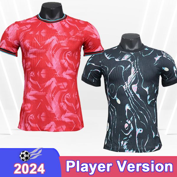 2024 Corée des maillots de football pour hommes Corée Version du joueur de l'équipe nationale Kim Jinsu M J Kim Y G Kim I B Hwang H M Son Home Away Football Shirts Short Sleeve