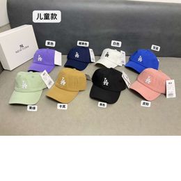 Casquette de Baseball pour enfants, petite casquette brodée, bonbon, huit couleurs, printemps/été coréen, 2024