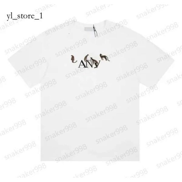 2024 Lanvins T-shirts Hommes Femmes Designers Manches courtes Mode Été Printemps Casual Coton Tees Italie Style Tops Noir Blanc Vert Lanvin Lettre T-shirt 6174