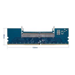 2024 Laptop DDR4 RAM Naar Desktop Adapter Kaart Geheugen Tester Dus DiMM Naar DDR4 Converter Desktop PC Geheugenkaarten Converter adapter