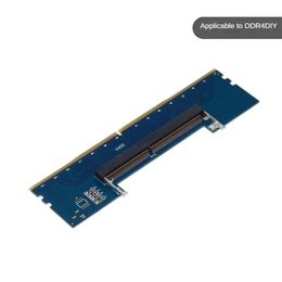 2024 Laptop DDR4 RAM naar desktopadapterkaart geheugentester So DIMM naar DDR4 Converter Desktop PC Memory Cards Converter Adaptor2.Voor desktop geheugenkaartadapter