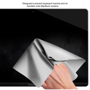 2024 Laptop Beschermingsfilm Microfiber stofdichte palm toetsenbord deken Cover MacBook Pro 13/15/16 inch Notebook Laptop Screen Doek