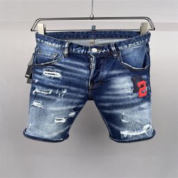 2024 Laatste denim shorts Designer Jeans Stone versleten bedelaar jeans hoogwaardige denim shorts Europese maten 28-38