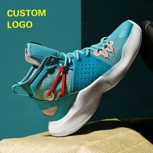 2024 Último diseño Zapatos de baloncesto de corte alto para hombre Zapatillas de deporte de suela sólida suave de la fábrica de China para invierno verano otoño