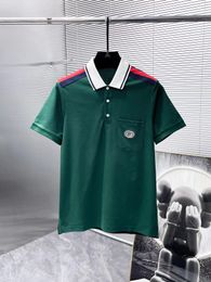 2024 Nieuwste multicolor basic herenpolo shirt heren heren t-shirt bordinated logo polo shirt zomer t-shirt heren toppen maat m-xxl