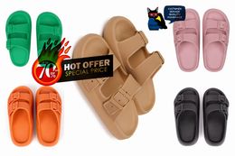 2024 Vrije tijd Damesslippers Mode Parijs Comfortabele Slippers Dames Blauw Roze Strandschoenen Heren Damessandalen