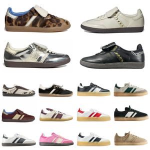 2024 Luipaardprint Wales Bonner Designer Men Women Shoes Platform Vintage Trainer Sneakers Non-Slip Outsole Classic Casual Fashionable Big Size 36-45 LQL