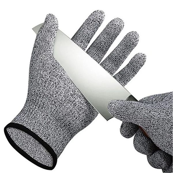 2024 Niveau 5 Gants de sécurité anti-coupe Haute industrie Jardinage de cuisine anti-rayures Anti-cut Verre Couper polyvalent 1.Pour les gants de sécurité de niveau 5