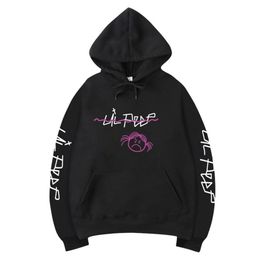 2024 Lil Peep Sweat à capuche Love Lilpeep Sweatshirts Hooded Pullover Swirts Mâle / Femmes Sudaderas Cry Baby Streetwear Hoodie