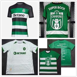 2024 Jersey de campeonato de jersey de fútbol de Lisboa 24 25 Sporting Special Jersey que conmemora el 60 aniversario de la victoria de la Copa de la Copa de la Copa de 1964