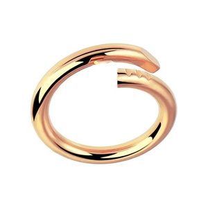 2024 Bagues d'amour pour femmes, bague en diamant, bague de styliste, bijoux à ongles, mode classique, bande en acier titane, or, argent, couleur rose, taille 6-9Q12