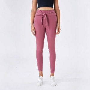 2024 Lu Lu Lemons Pant Align Yoga Automne Hiver Randonnée Pantalon de jogging en plein air avec deux poches latérales Jogger Leggings Sexy Butt Lift pantalon Jogger