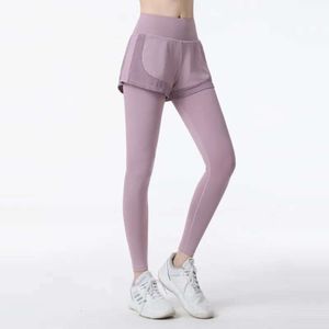 2024 Lu Lu Pant Yoga Citron Femmes Taille Plus Gym Sport Leggings Poches Sportswear Push Up Fitness Pantalon Active Wear Collants Alo Running Athletic