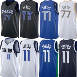 2024 Jerseys de basket-ball Luka Doncic Kyrie Irving Tim Hardaway Seth Curry Grant Williams Jaden Hardy Powell Josh Green Dirk Nowitzki Custom City