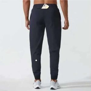 2024 Lululemeni Pantalon Jogger pour hommes longs pantalons de yoga sport