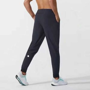 2024 lululemenI Vrouwen Korte Broek Yoga Outfit Jogger Sport Sneldrogend Trekkoord Gym Pocket Joggingbroek Broek Heren Casual Elastische Taille Fies 55uu