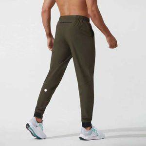 2024 lululemenI Vrouwen Korte Broek Yoga Outfit Jogger Sport Sneldrogend Trekkoord Gym Zakken Joggingbroek Broek Heren Casual Elastische Taille Fiess kgi668