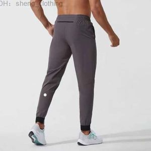 2024 lululemenI femmes pantalons courts hommes tenue de Yoga Sport cordon poches de gymnastique pantalons de survêtement pantalons hommes taille élastique jgi668