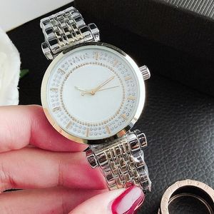 2024 Luxury Arm Hot Sale Watchs Woards Women Girl Crystal Shining Style Metal Steel Band Quartz Wrist Watch Livraison gratuite Femmes de Watch Watch Designer