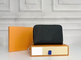 Bolso de diseñador de lujo 2024, billetera cero con cremallera de alta calidad, exquisita y compacta, puede contener cambios de tarjetas de crédito