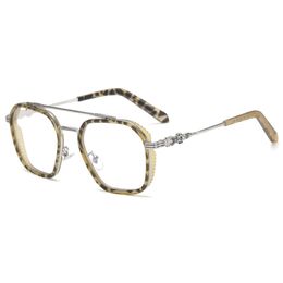 2024 designer de luxo CH óculos de sol para mulheres cromos óculos quadros homens nova tendência espetáculo miopia coração óculos quadro senhoras unisex óculos 98E2