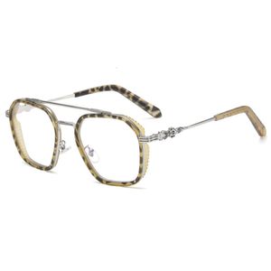 2024 Luxe ontwerper CH Zonnebril voor vrouwen Chromes Glazen frames Heren Nieuwe Trend Spektakel Myopia Hartglas Eerste Ladies Unisex Eyewear 5DXX