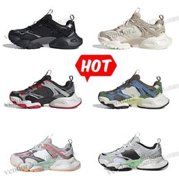 2024 Designer de luxe hommes femmes XLG Runner Deluxe chaussures de sport Triple blanc noir baskets en cuir formateur nylon imprimé formateurs de plate-forme chaussures de sport 36-45