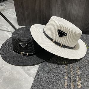 2024 Designer de luxe Chapeau de paille Fashion Summer Beach Hat Wide Brimmed Fisherman Hat Voyage de vacances pour hommes Femmes 12 Styles