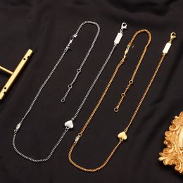 2024 Luxury High Jewelry Collier Charme Fashion Design Fashion 18K Gold Plated Brand Designer Pendants pour hommes femme en acier inoxydable lettre a des colliers bijoux
