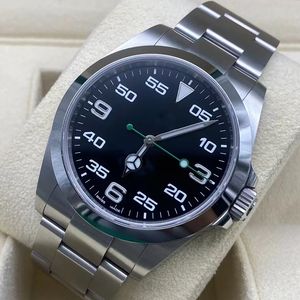 2024 Luxe Heren U1 Horloge Nieuw 126900 Volledige staat Zwarte wijzerplaat 40 mm Automatisch mechanisch uurwerk Waterbestendig horloge