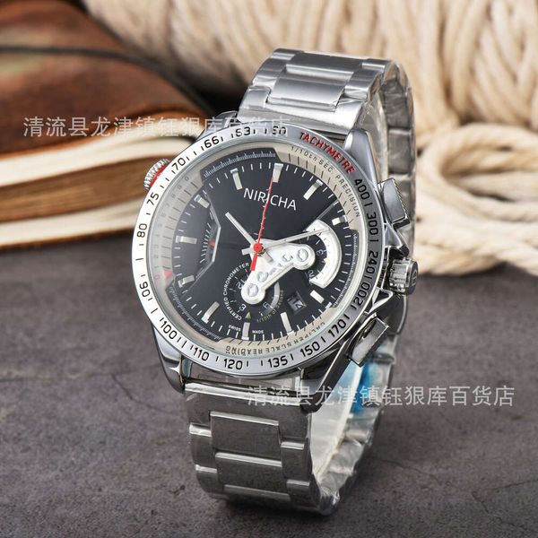 2024 Luxury Men's Watch Many Oil de seis pines Cheronograph Watch Motaje de cuarzo multifunción